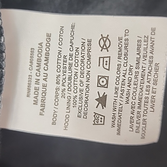 Nike Jacket Unisex Size M. Black zip up hoodie - Picture 10 of 11